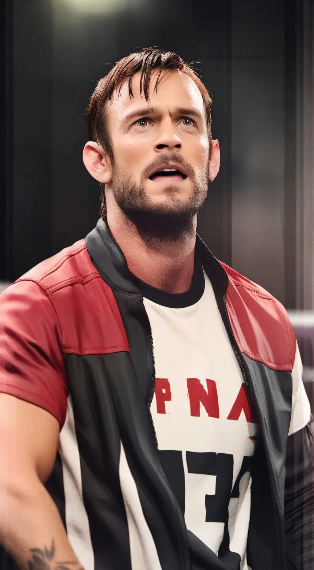 ai character: cm punk 13 background