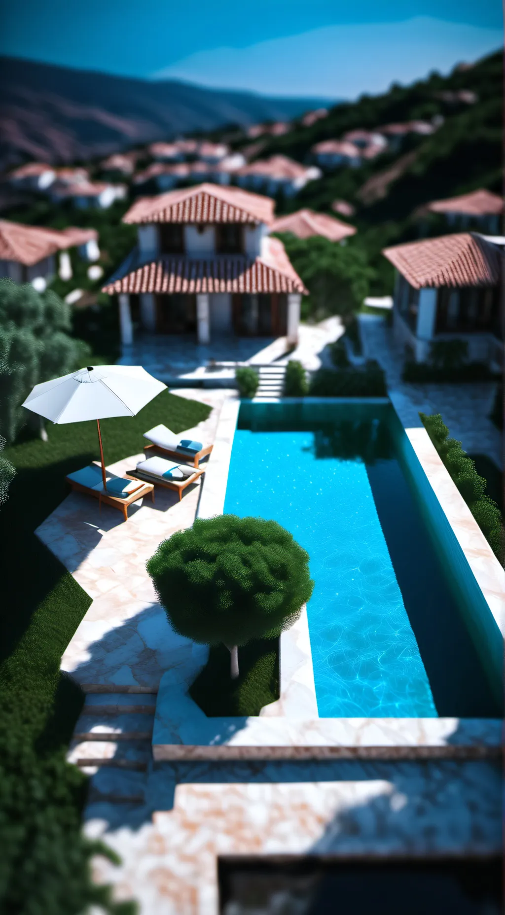 ai character: LOVE ISLAND  background