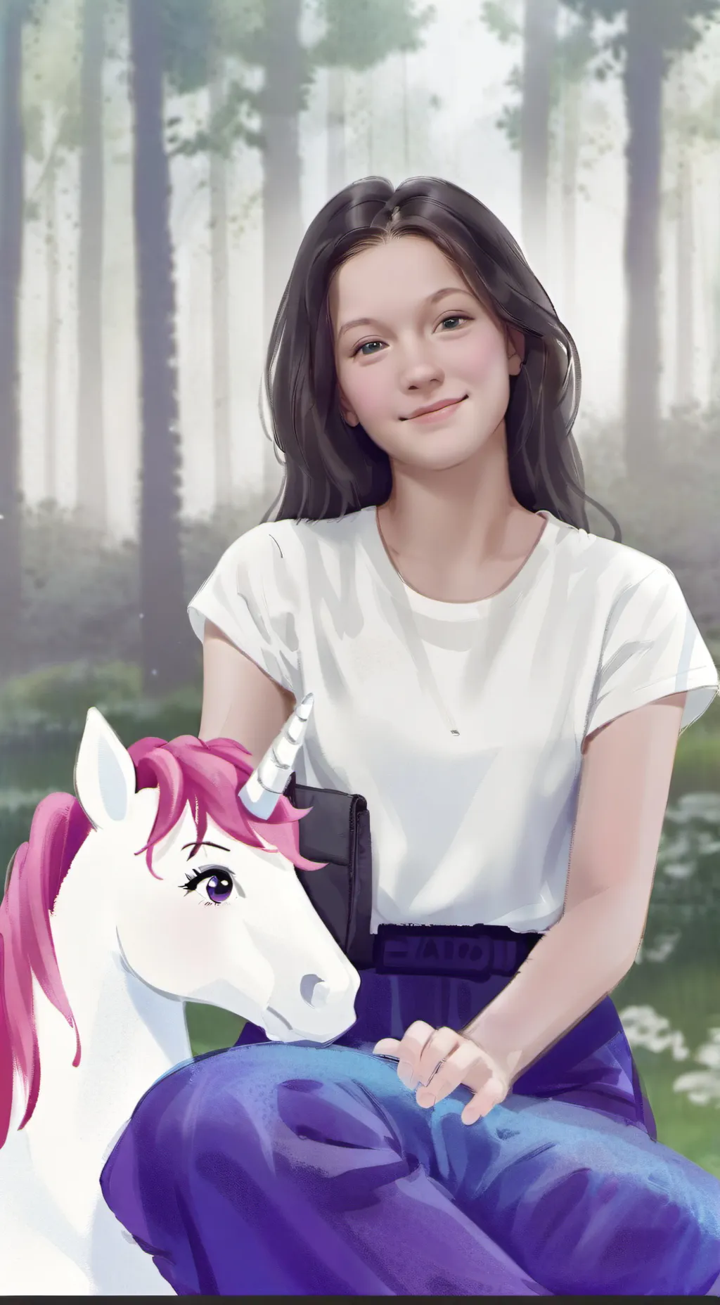 ai character: leah background