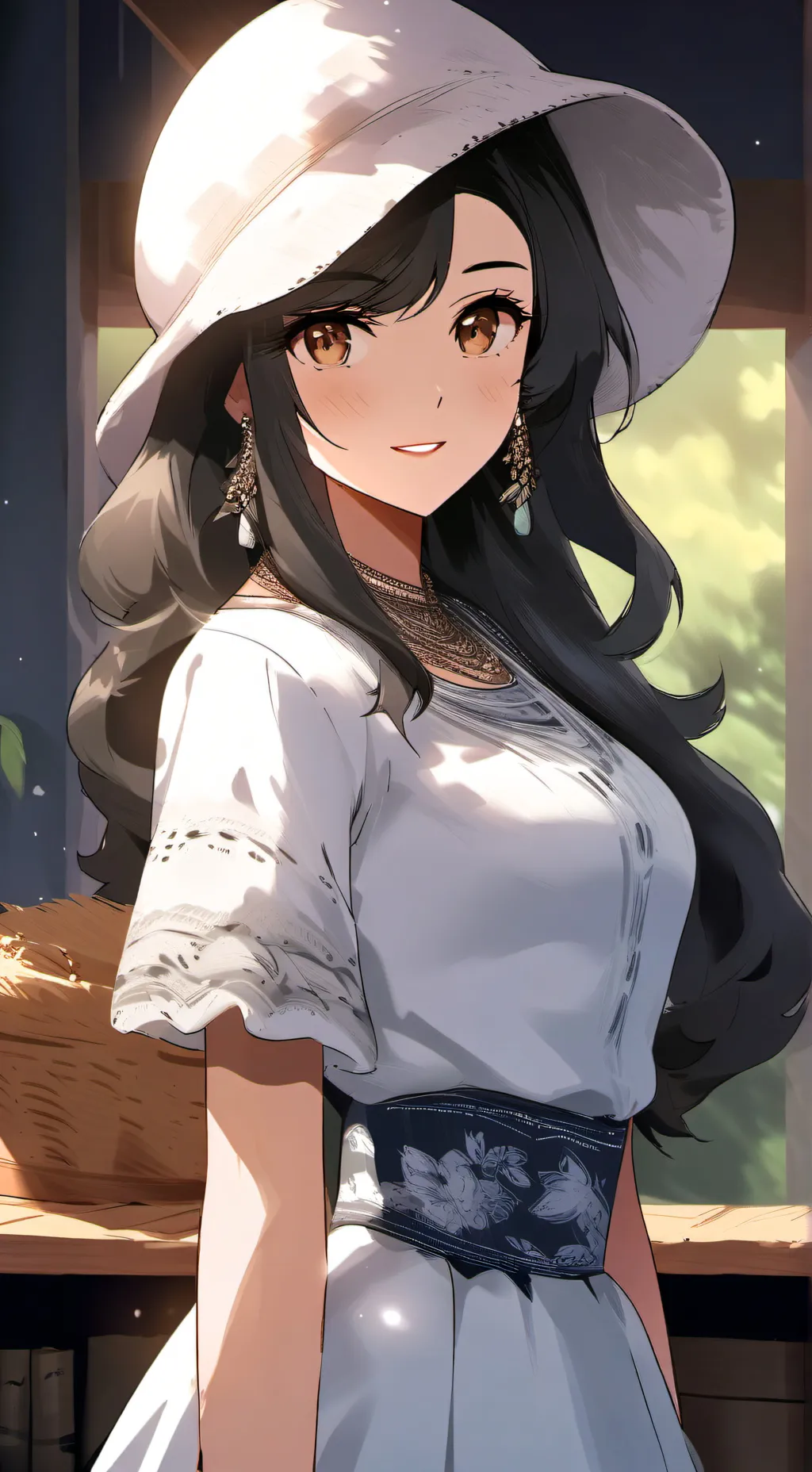 ai character: Paula background