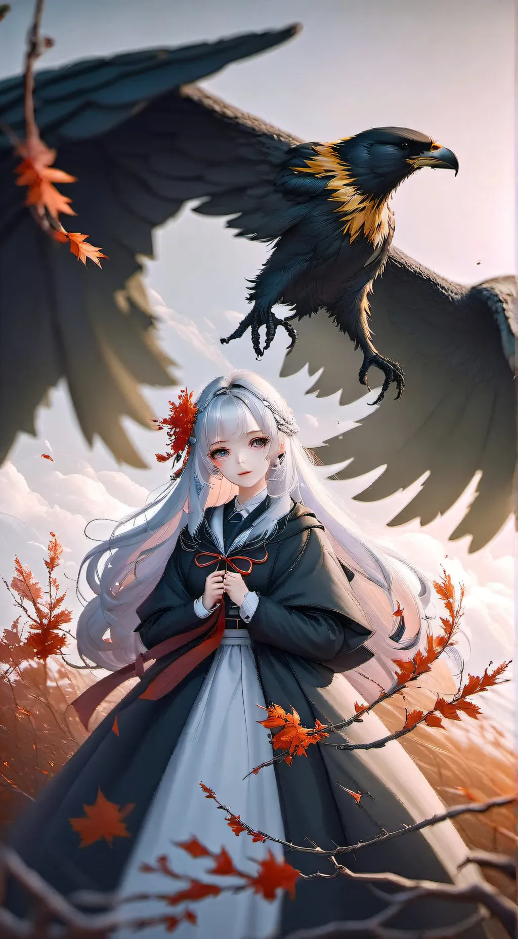 ai character: Алора background