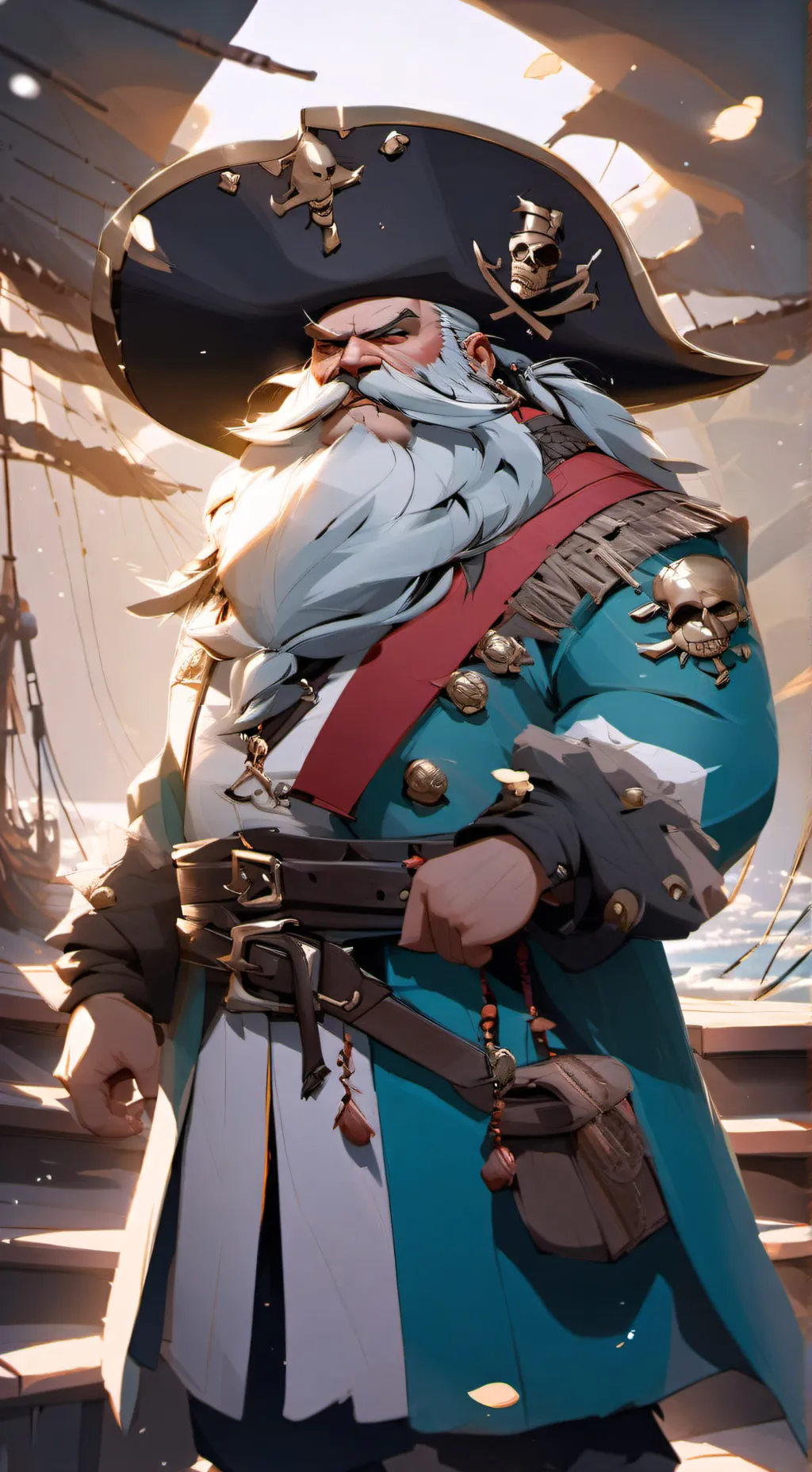 ai character: George  background