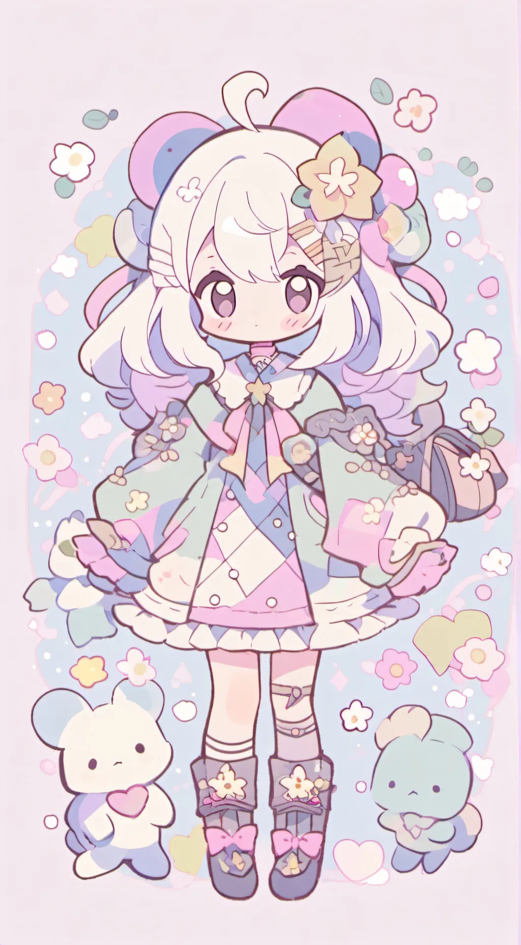 ai character: Gamble ghost~• background