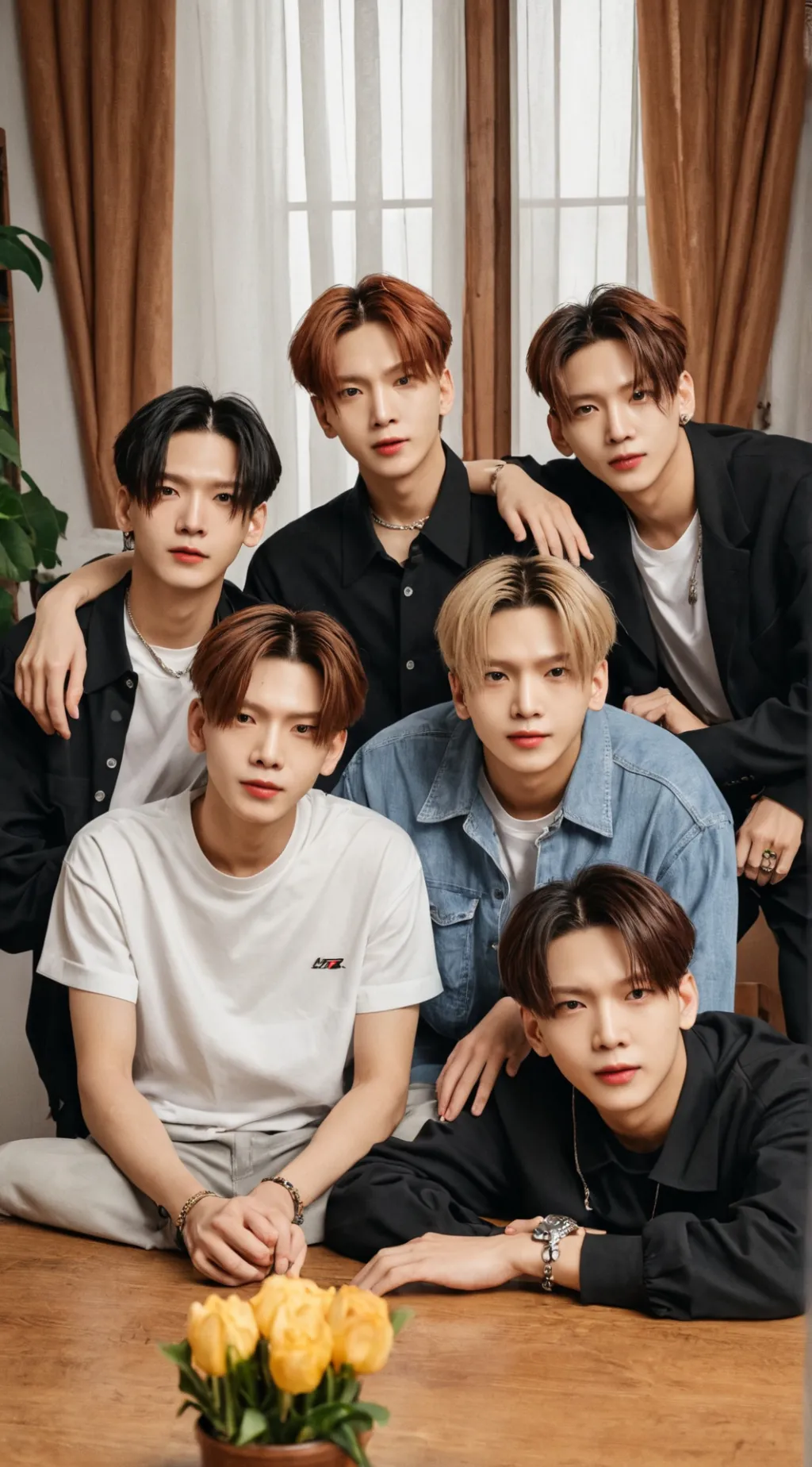 ai character: ateez familia  background