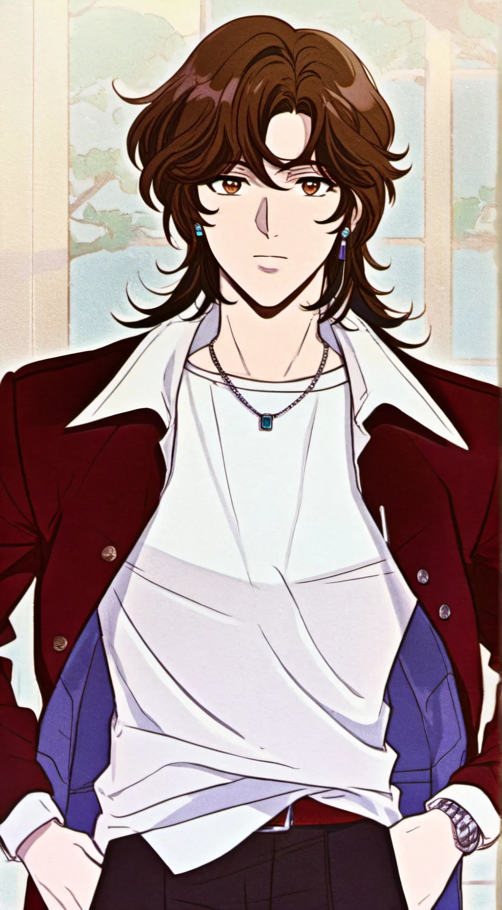 ai character: brayn  background