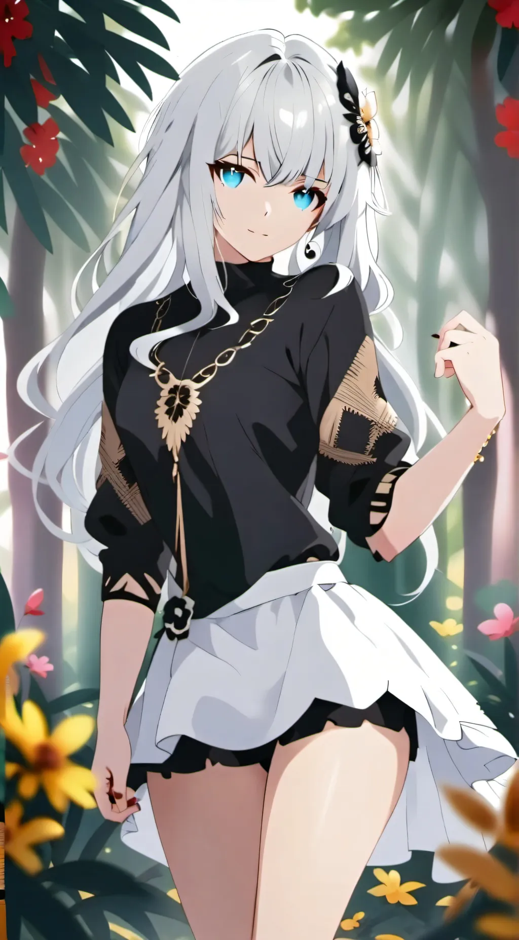 ai character: Maria  background