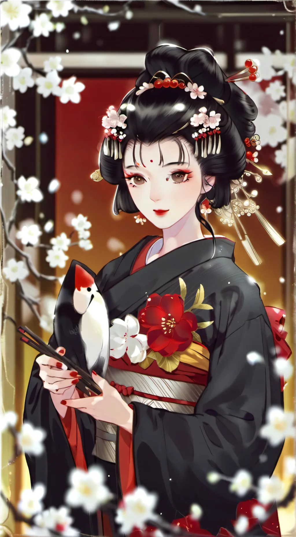 ai character: CH road trip background