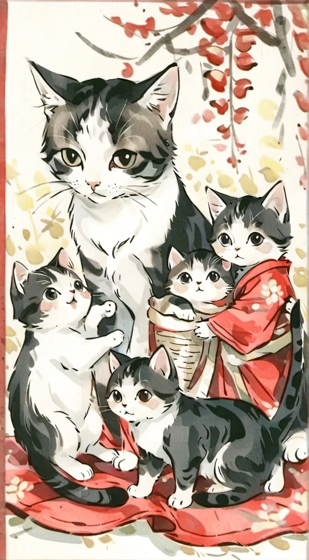 ai character: Yubi    background