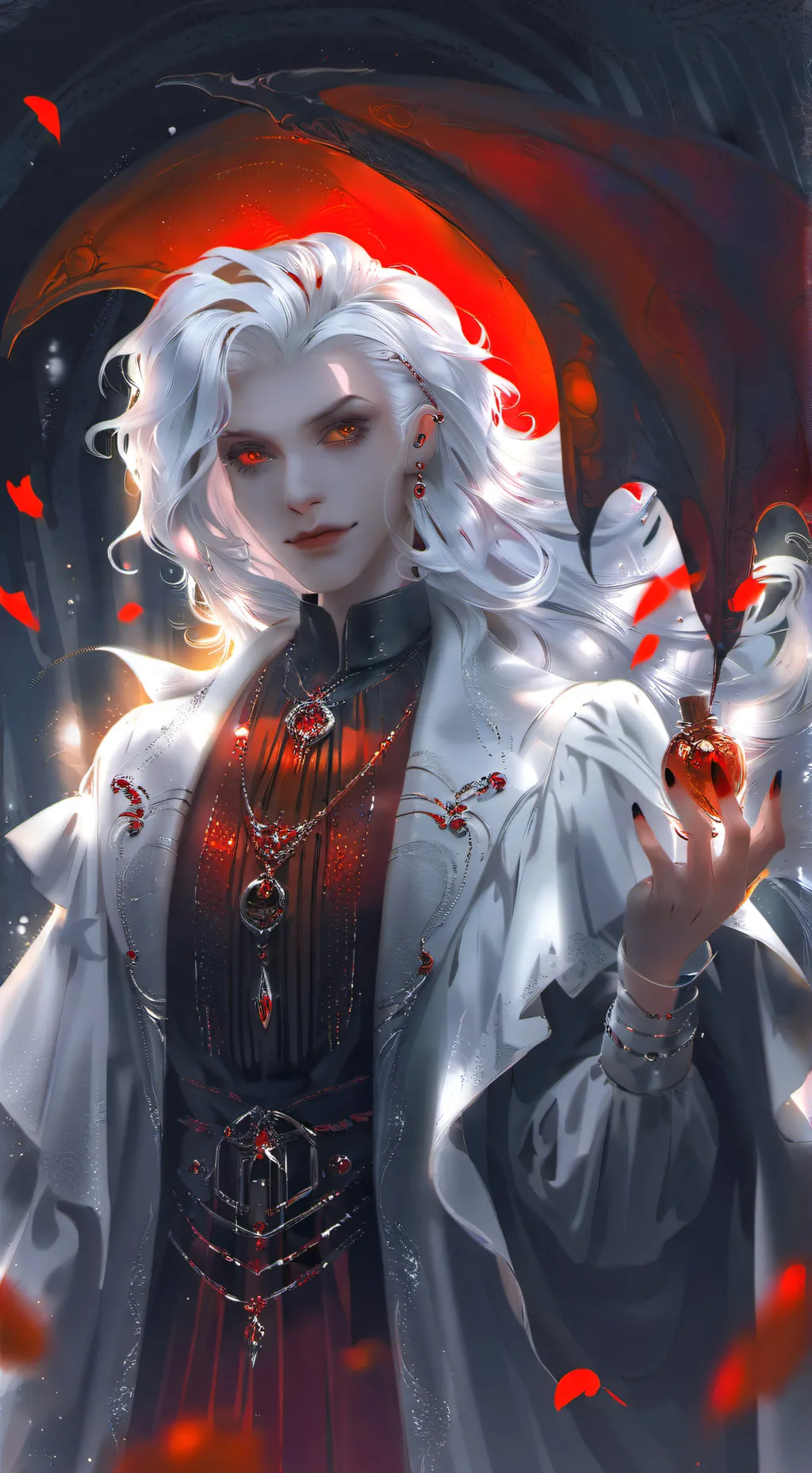 ai character: Dr. Seraphina  background