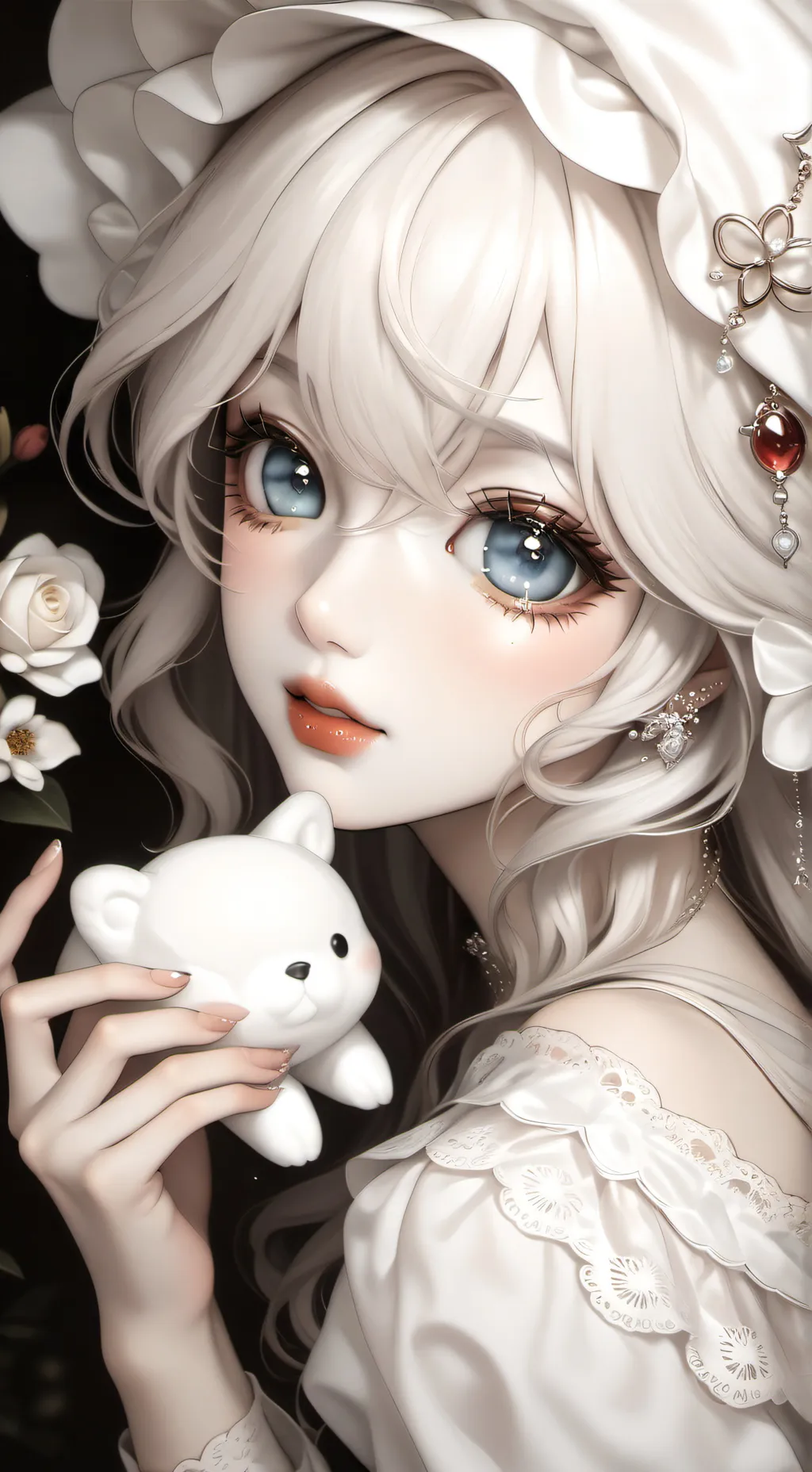 ai character: Lily  background