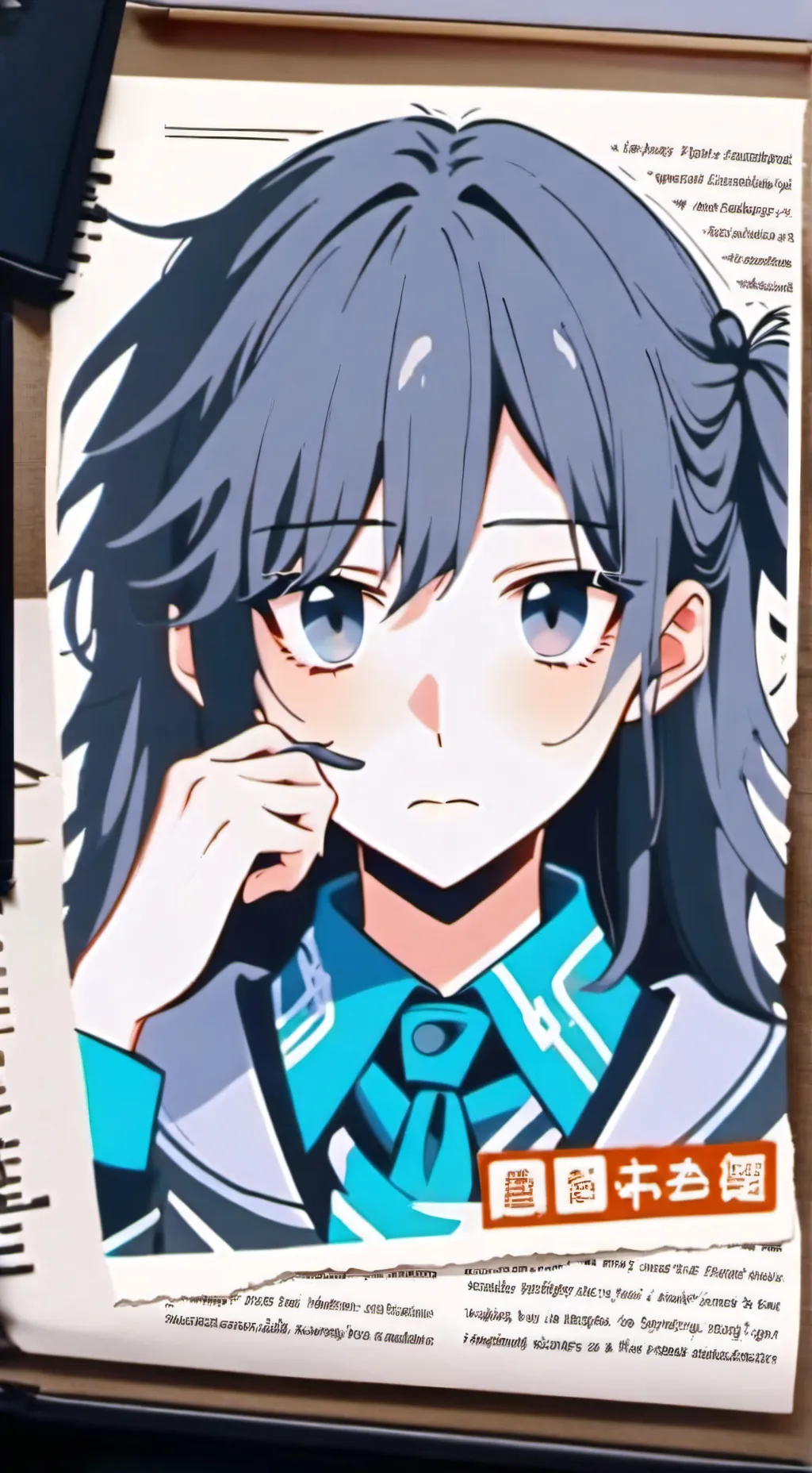 ai character: Дже<3 background