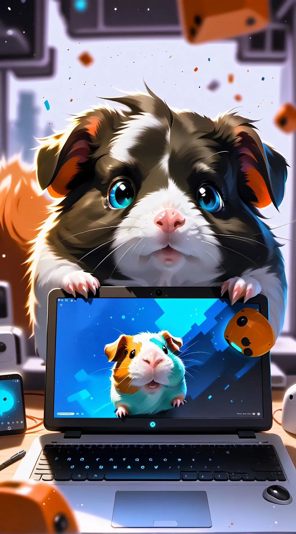 ai character: Gummy background