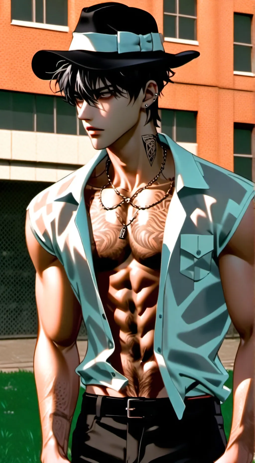 ai character: Max background