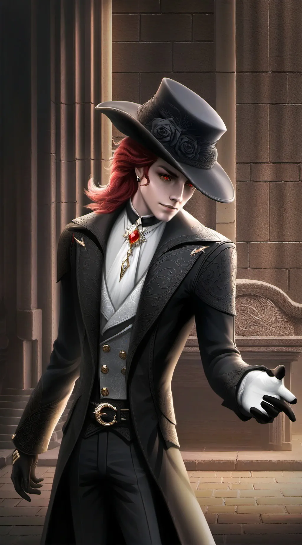 ai character: Лесьбиян  background