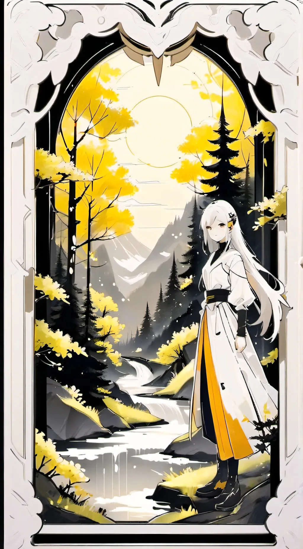 ai character: amor inesperado  background