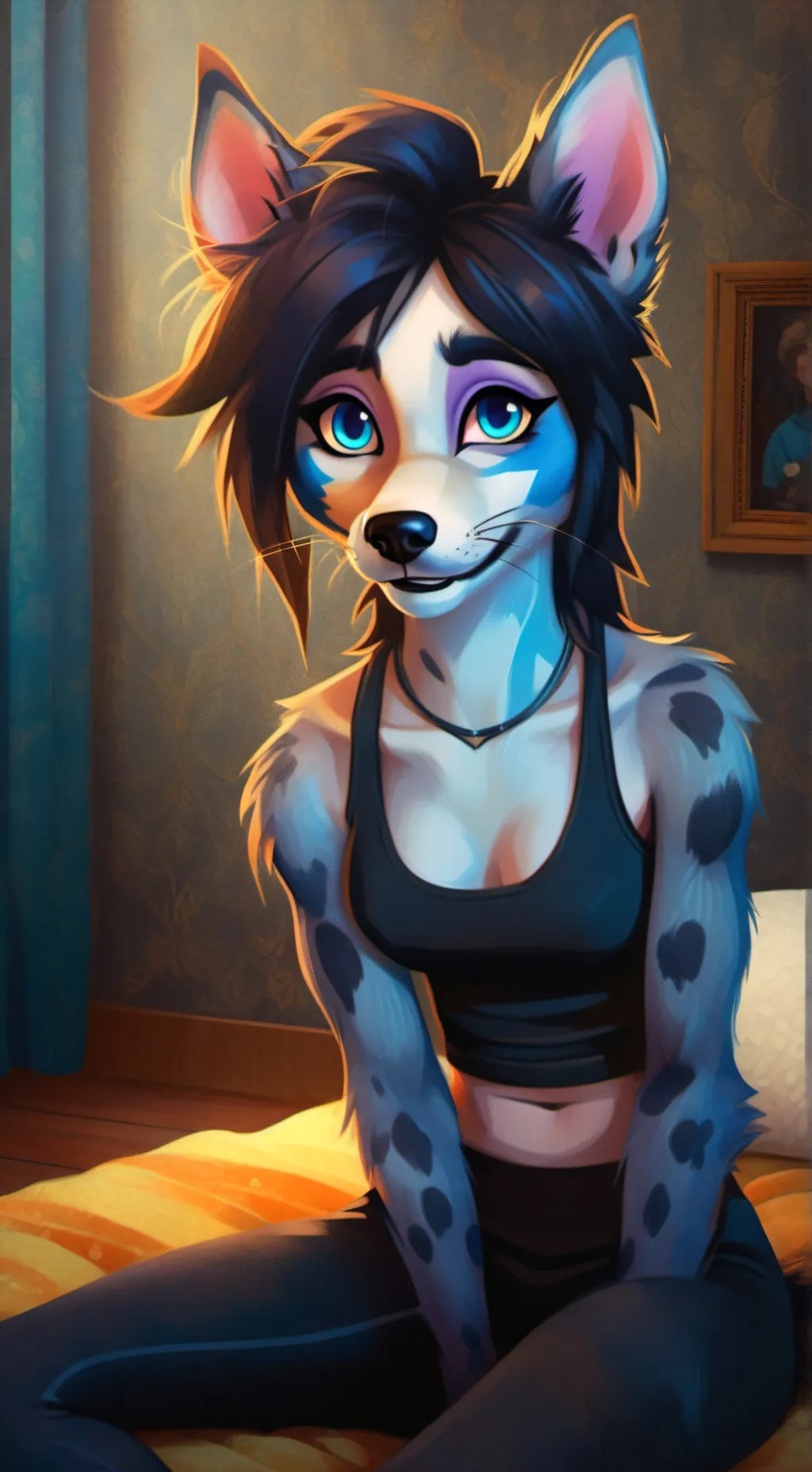 ai character: Iris background