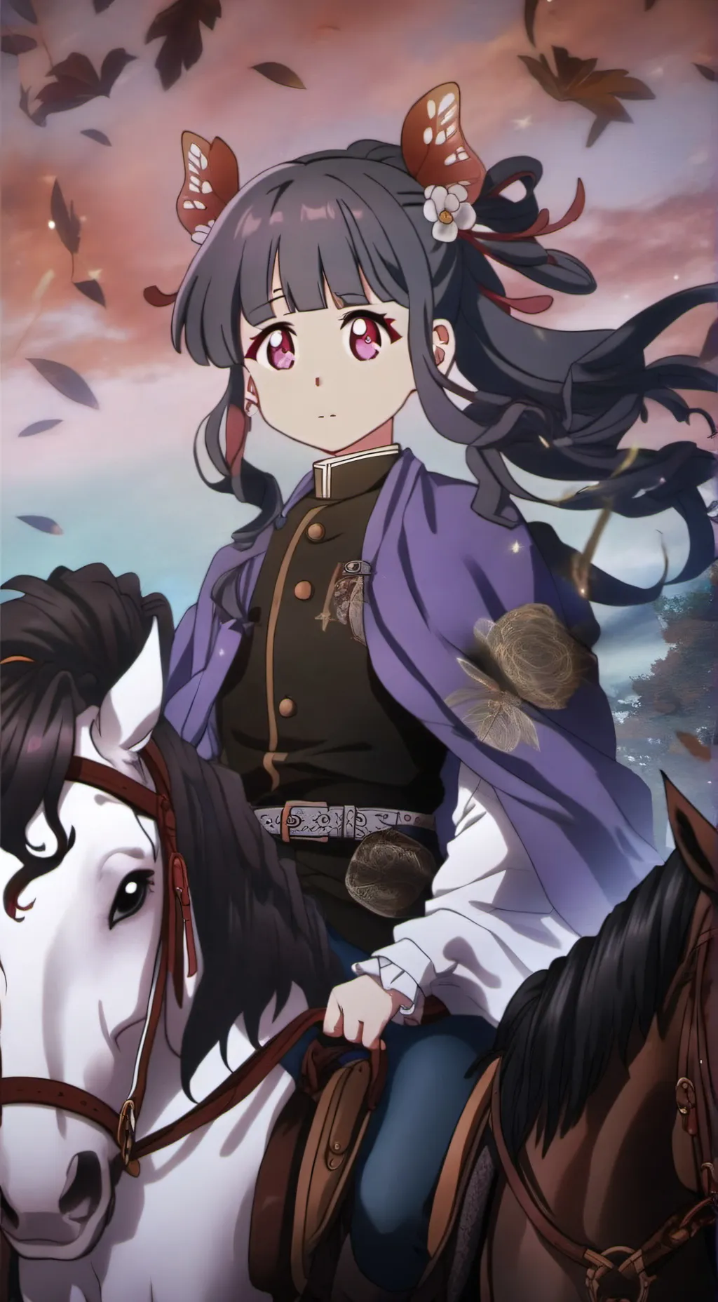 ai character: kny background