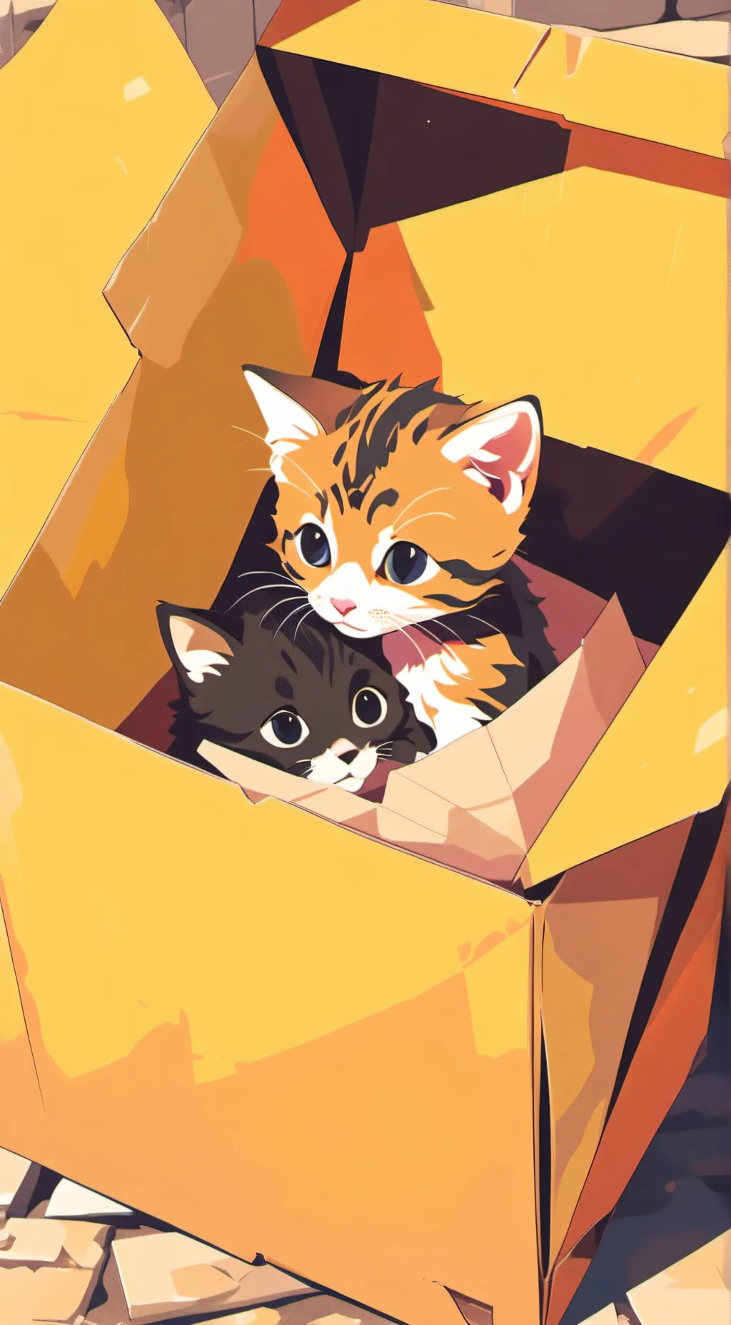 ai character: Milo & Michelle background