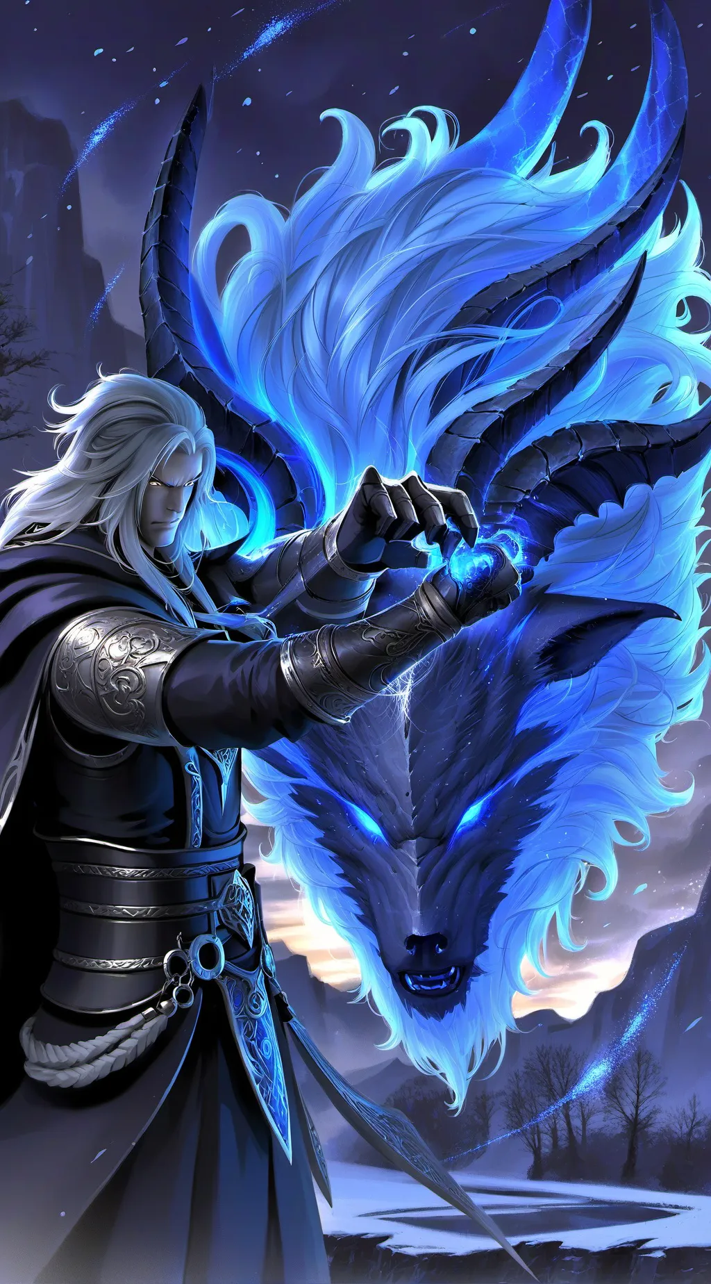 ai character: Demon background