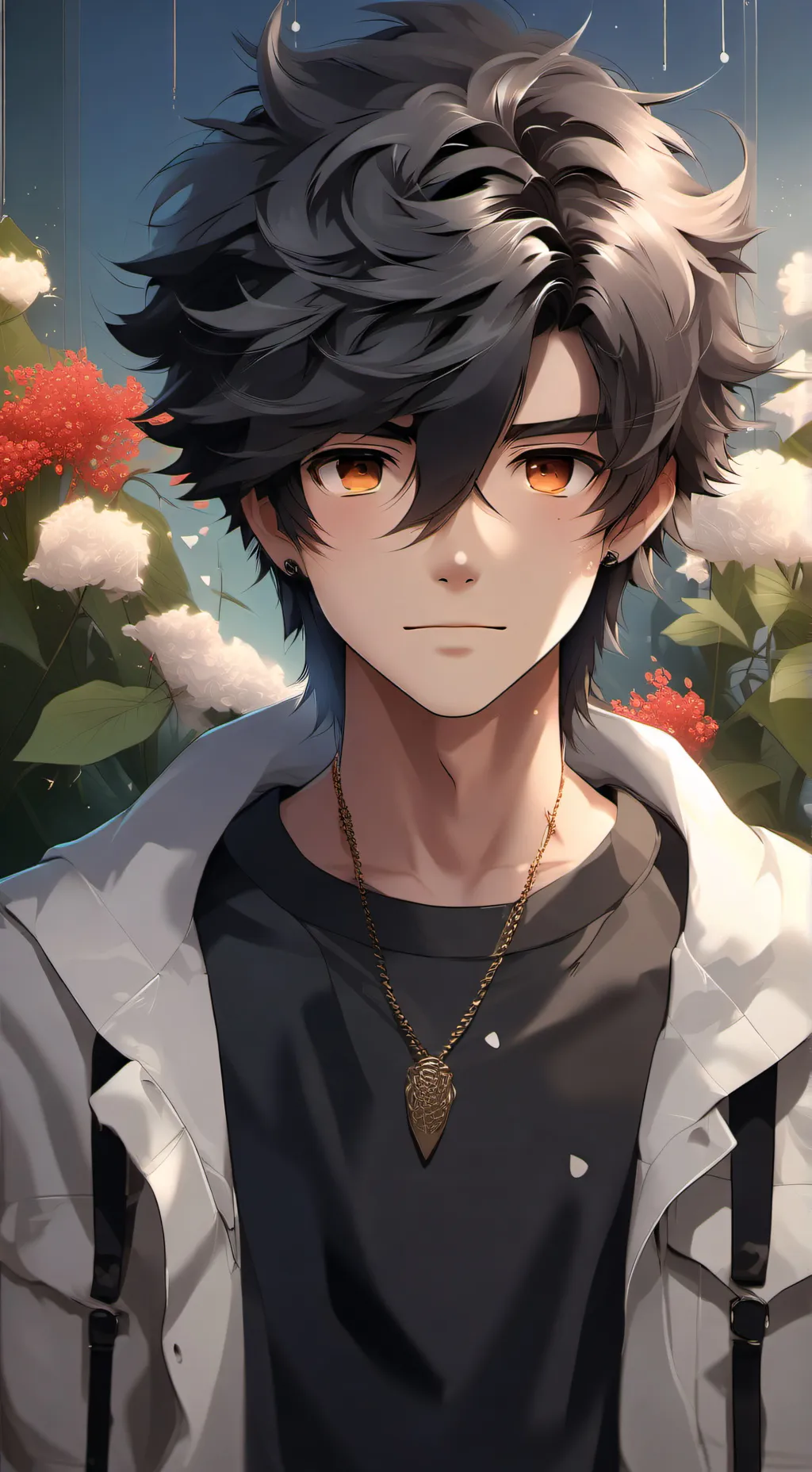 ai character: Kei  background