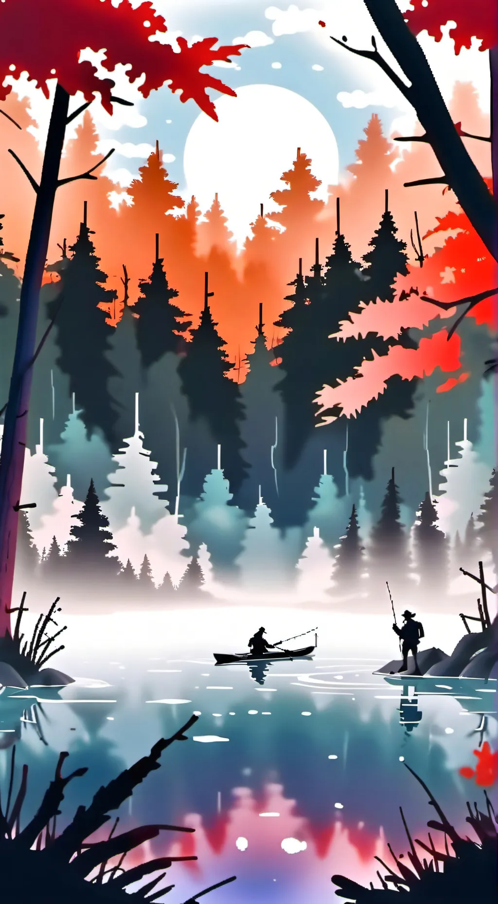 Talkie AI - Chat with the eclipse lake