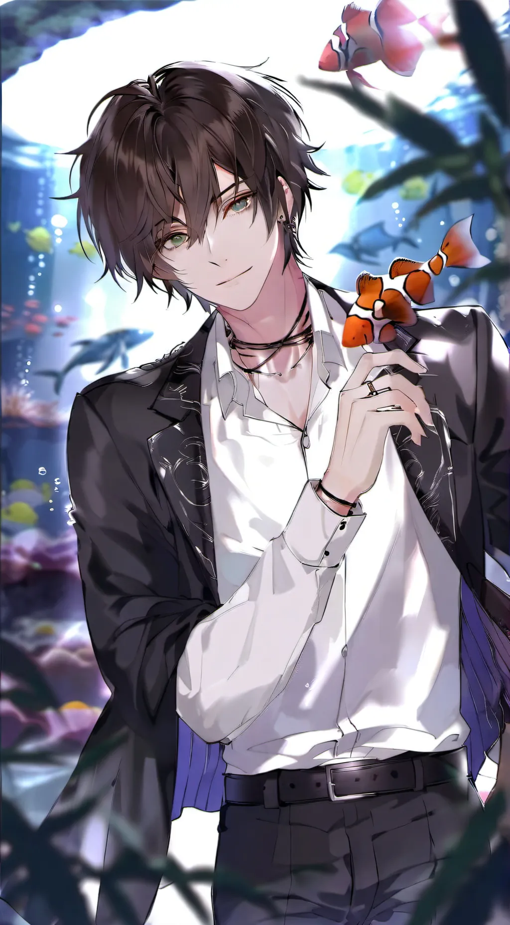 ai character: Keitaro😼 background