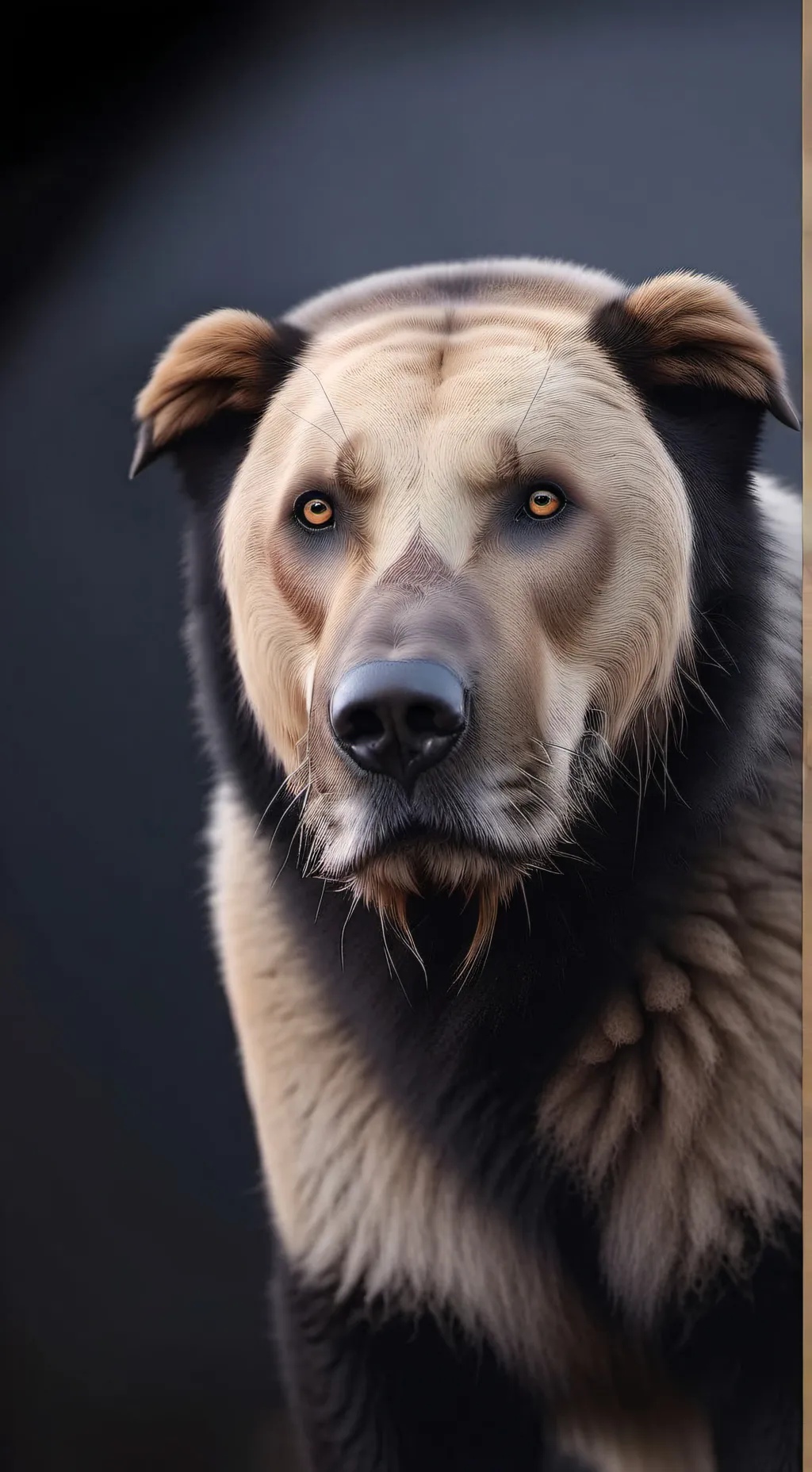 ai character: dog background