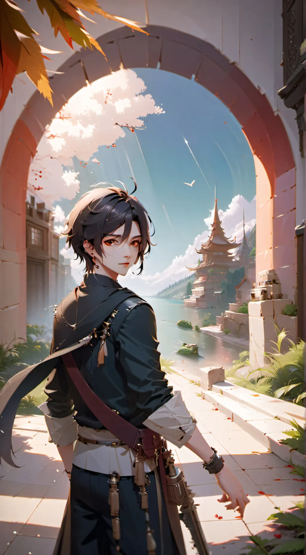 ai character: Franklin￼ background