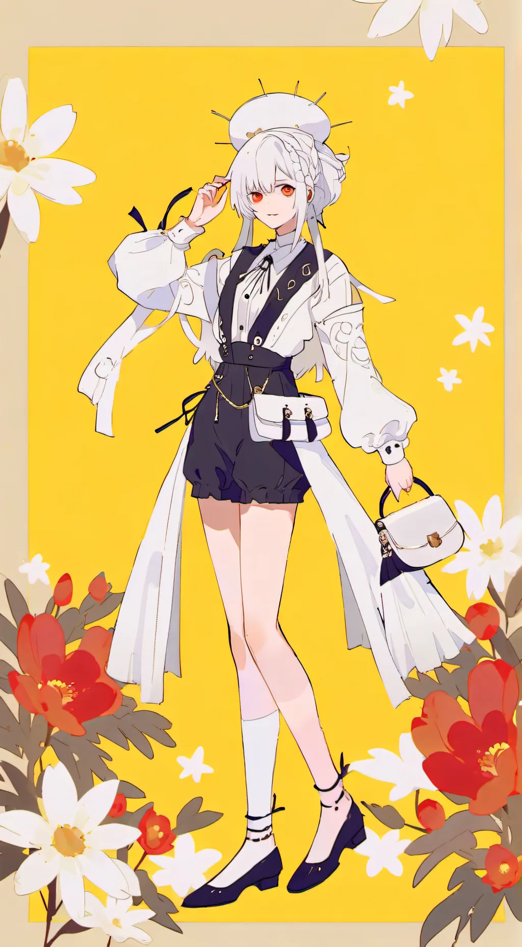 ai character: yweynol xay background