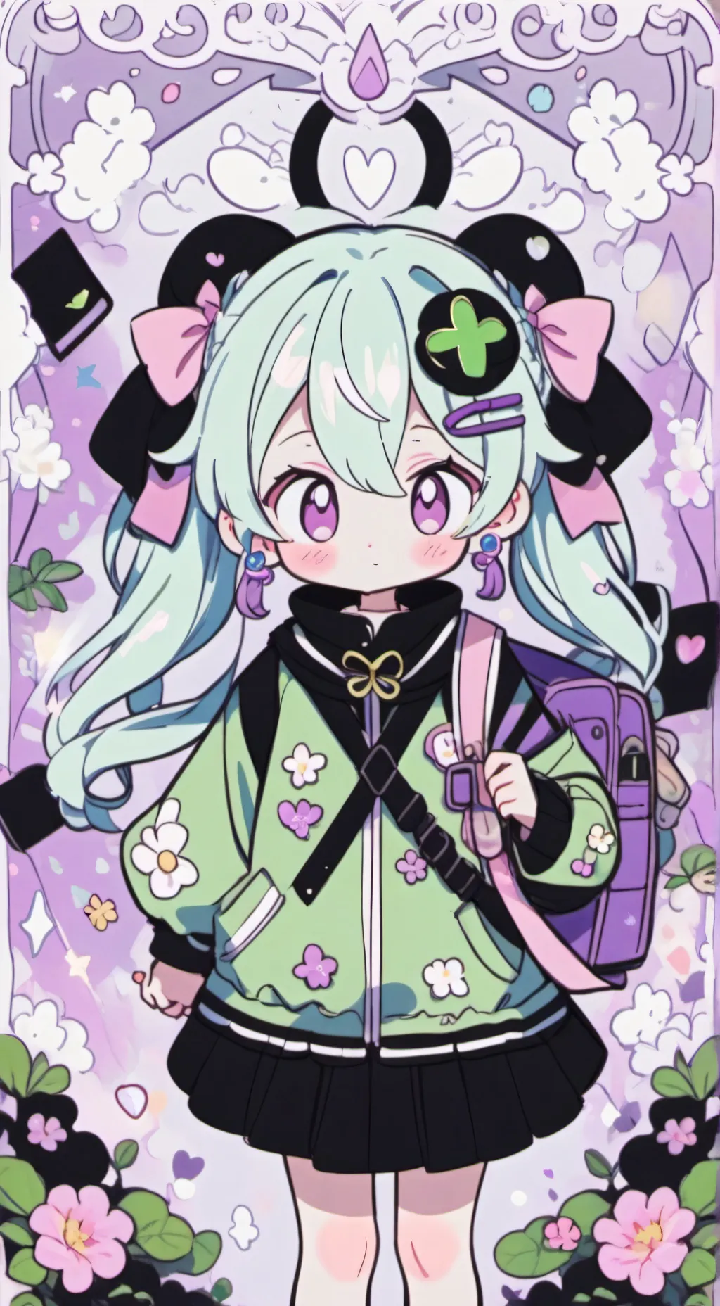 ai character: milly background