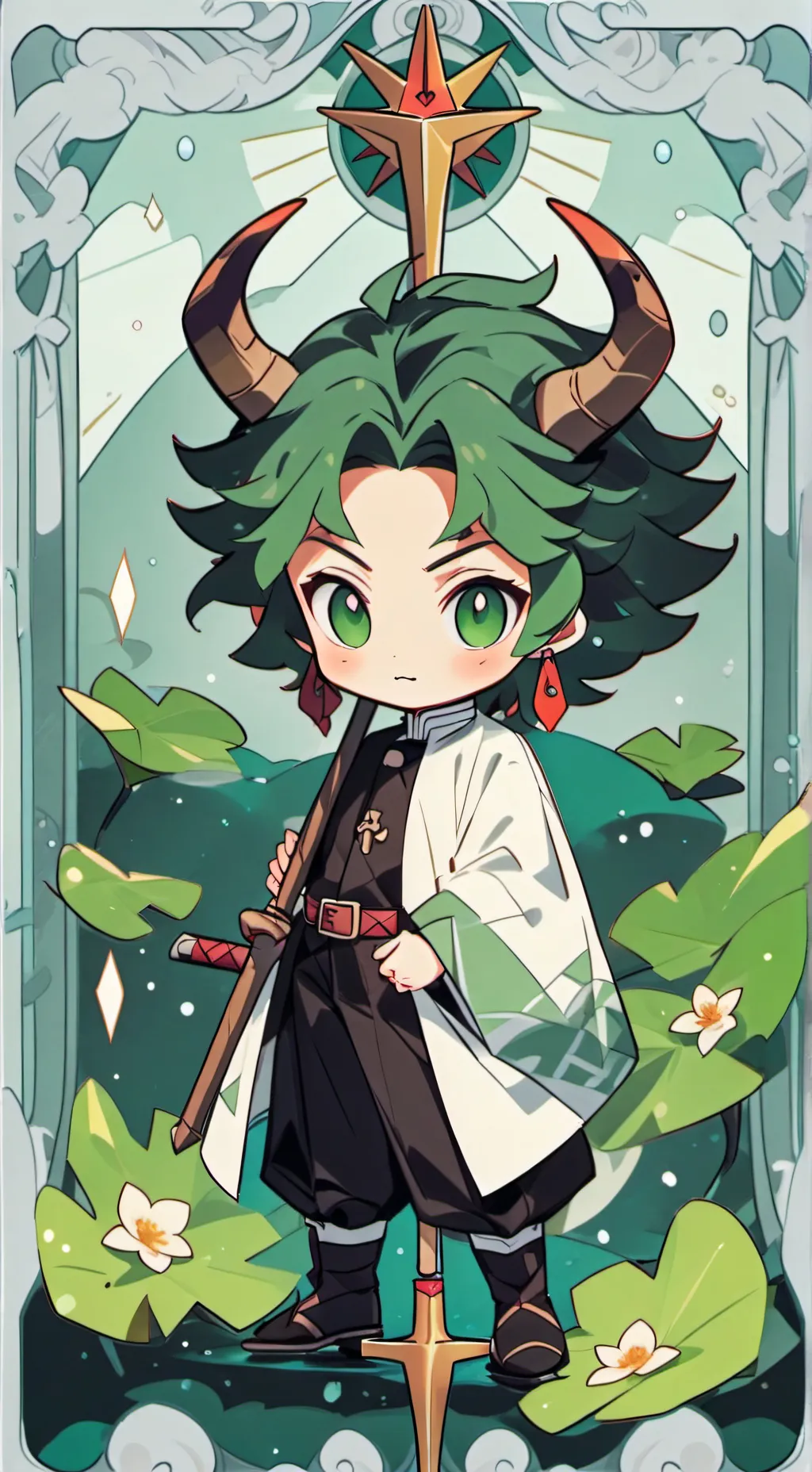 ai character: TWAxGiRlS pApIlLon background