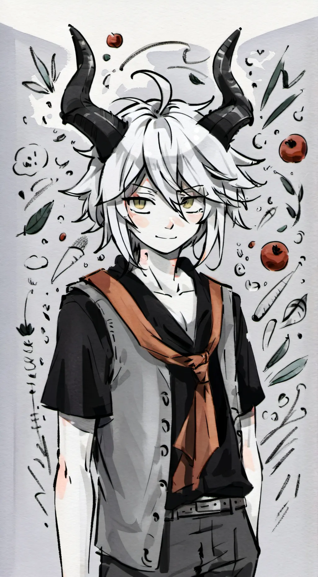 ai character: 🧼Oliver✏️ background