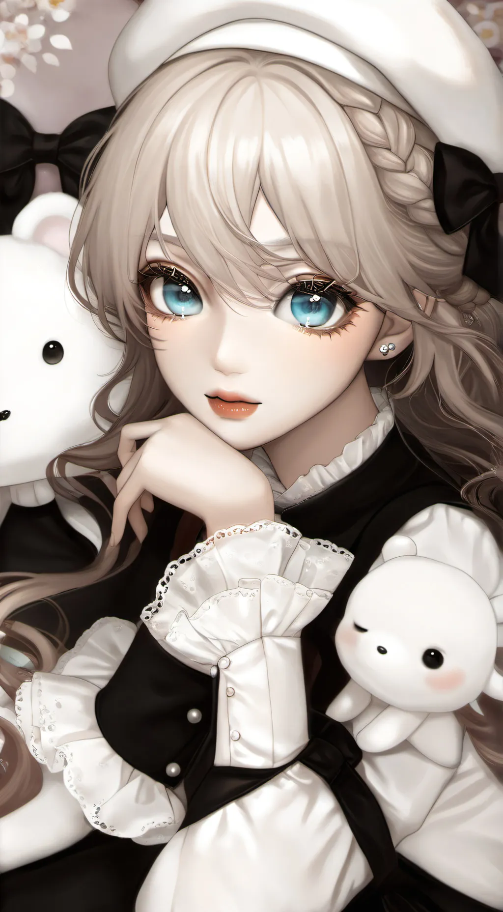 ai character: lupis luni🌺 background