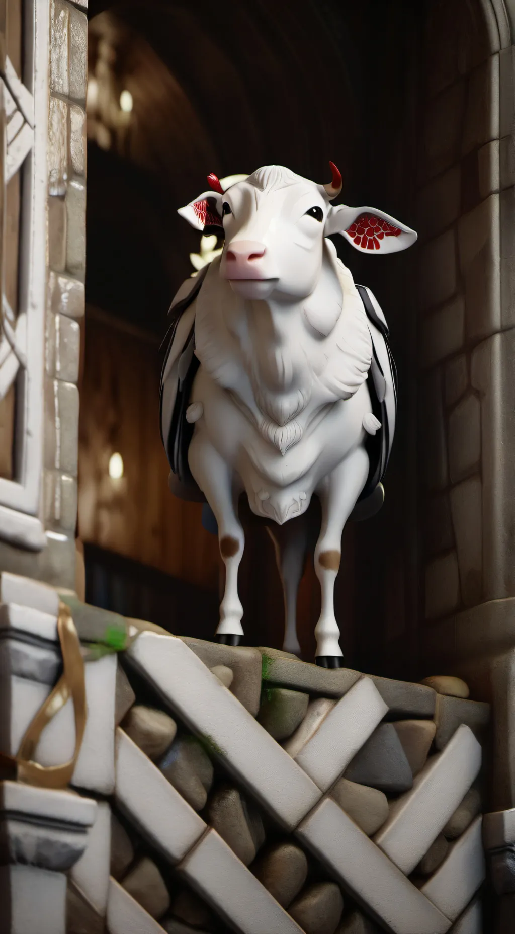 ai character: Brookhaven  background