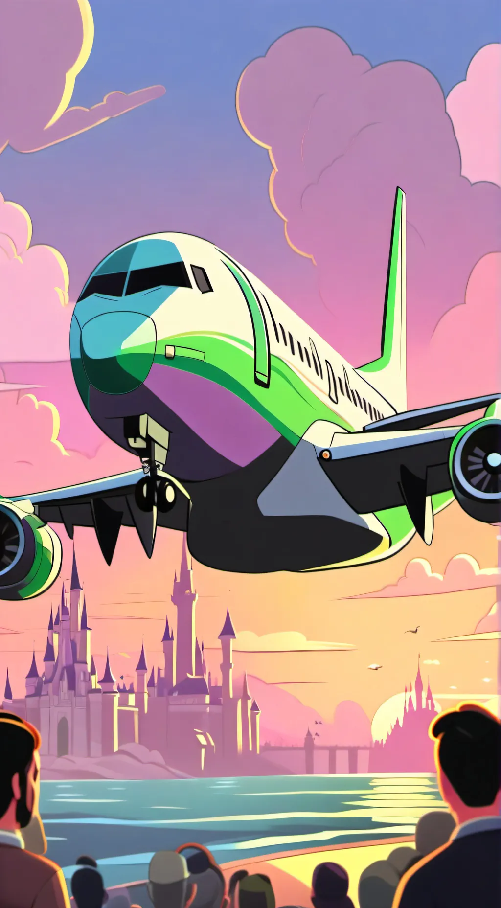 ai character: planes background