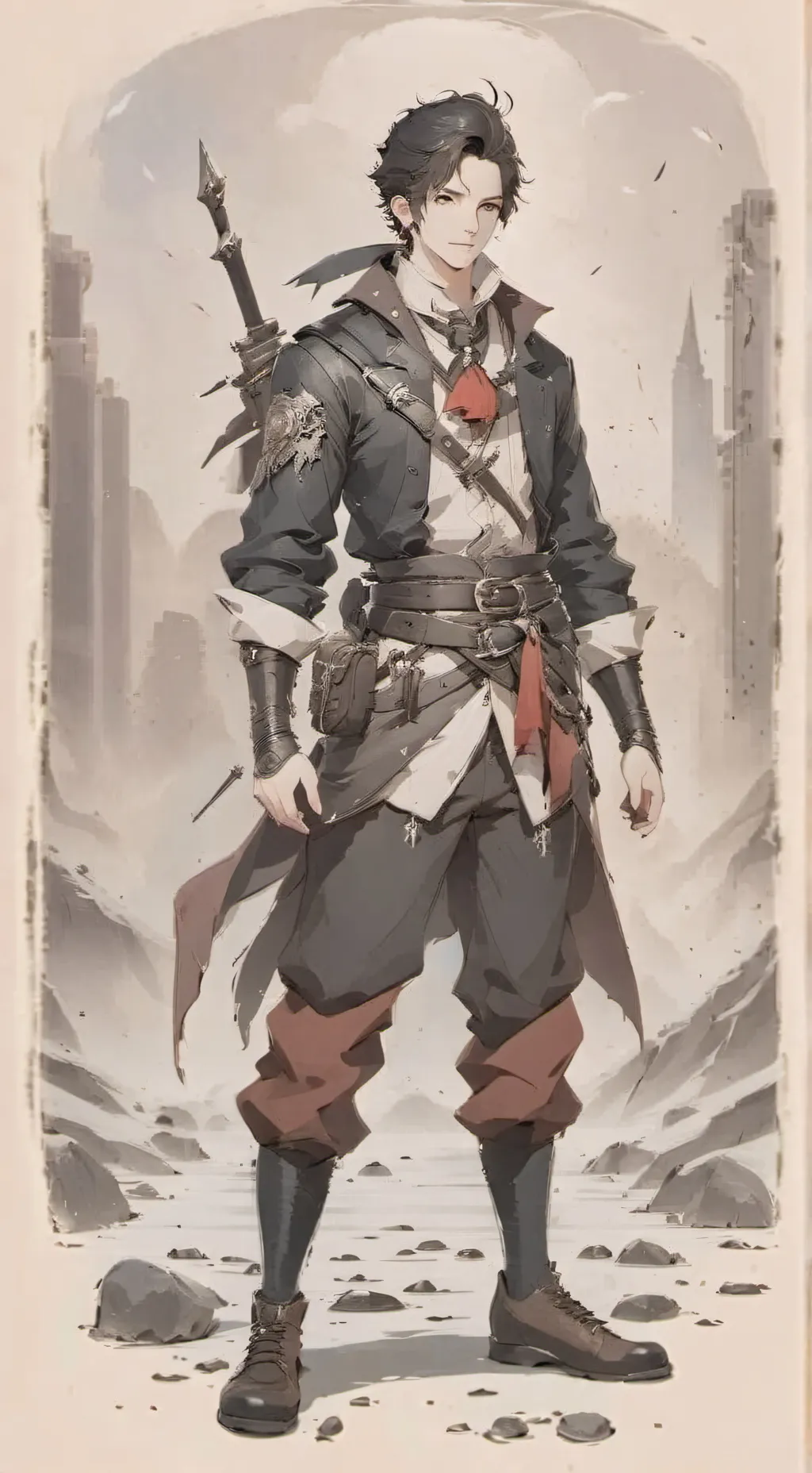 ai character: TueuR background