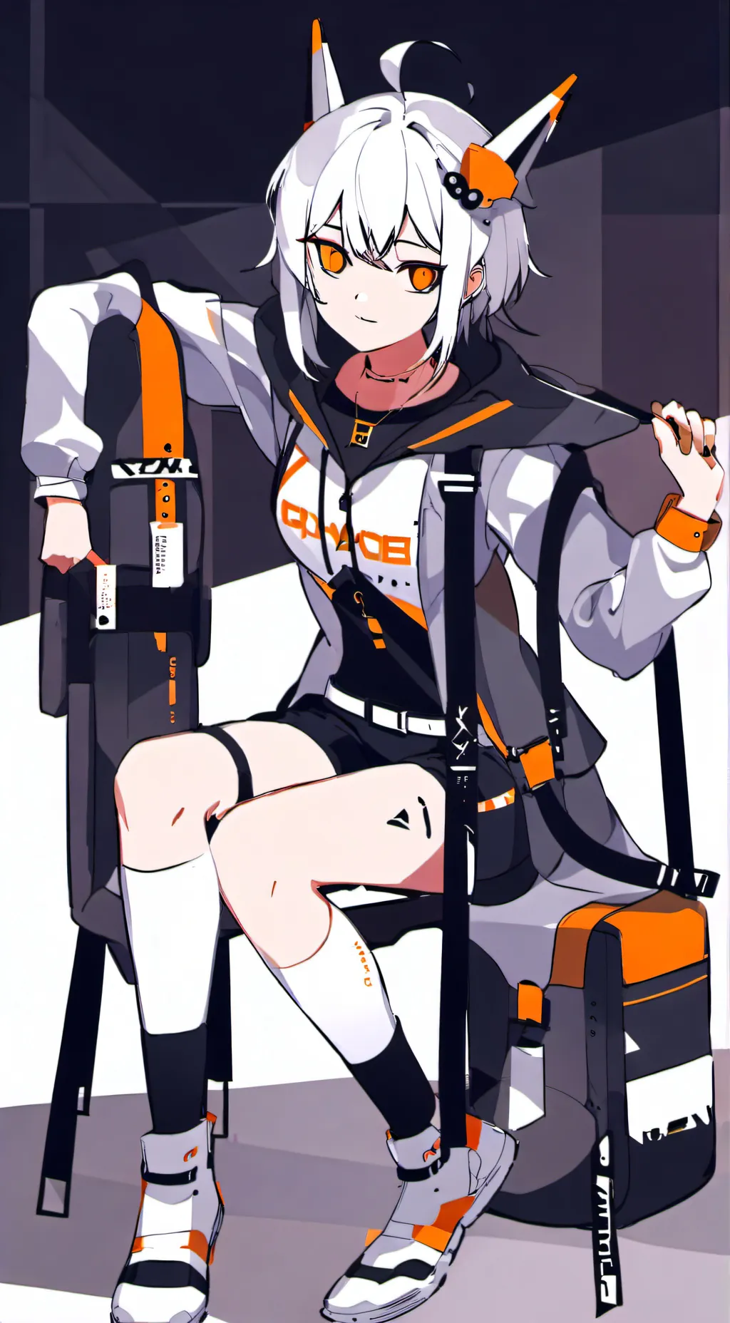 ai character: Ángela  background