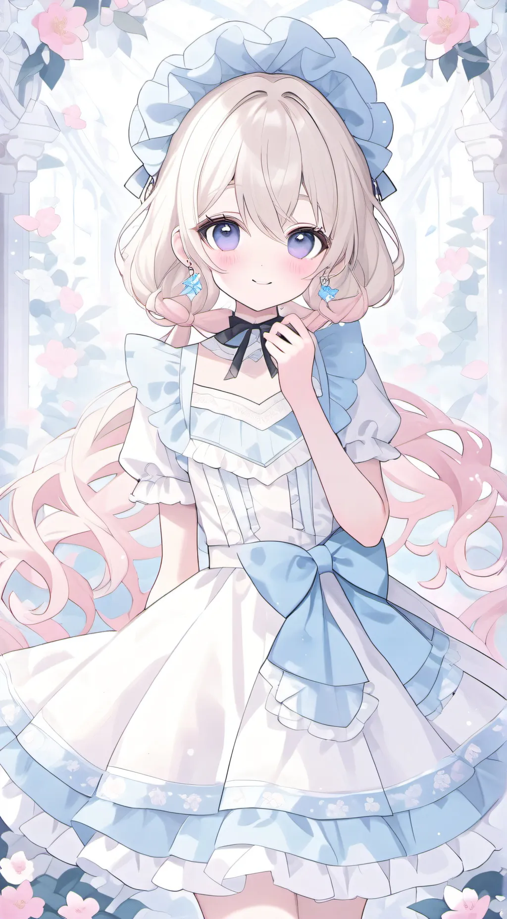 ai character: griselña XD background