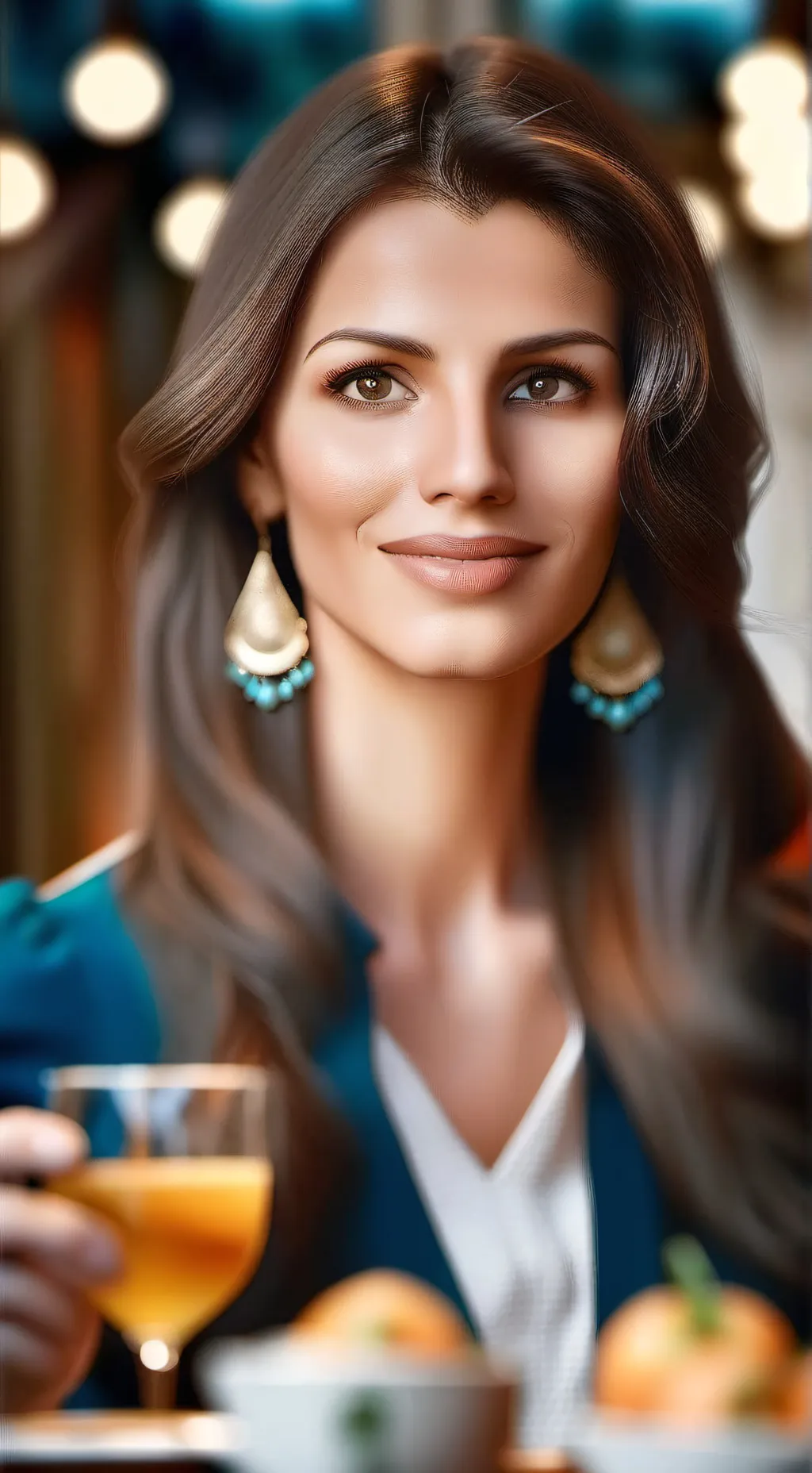 ai character: pregnant Emma background