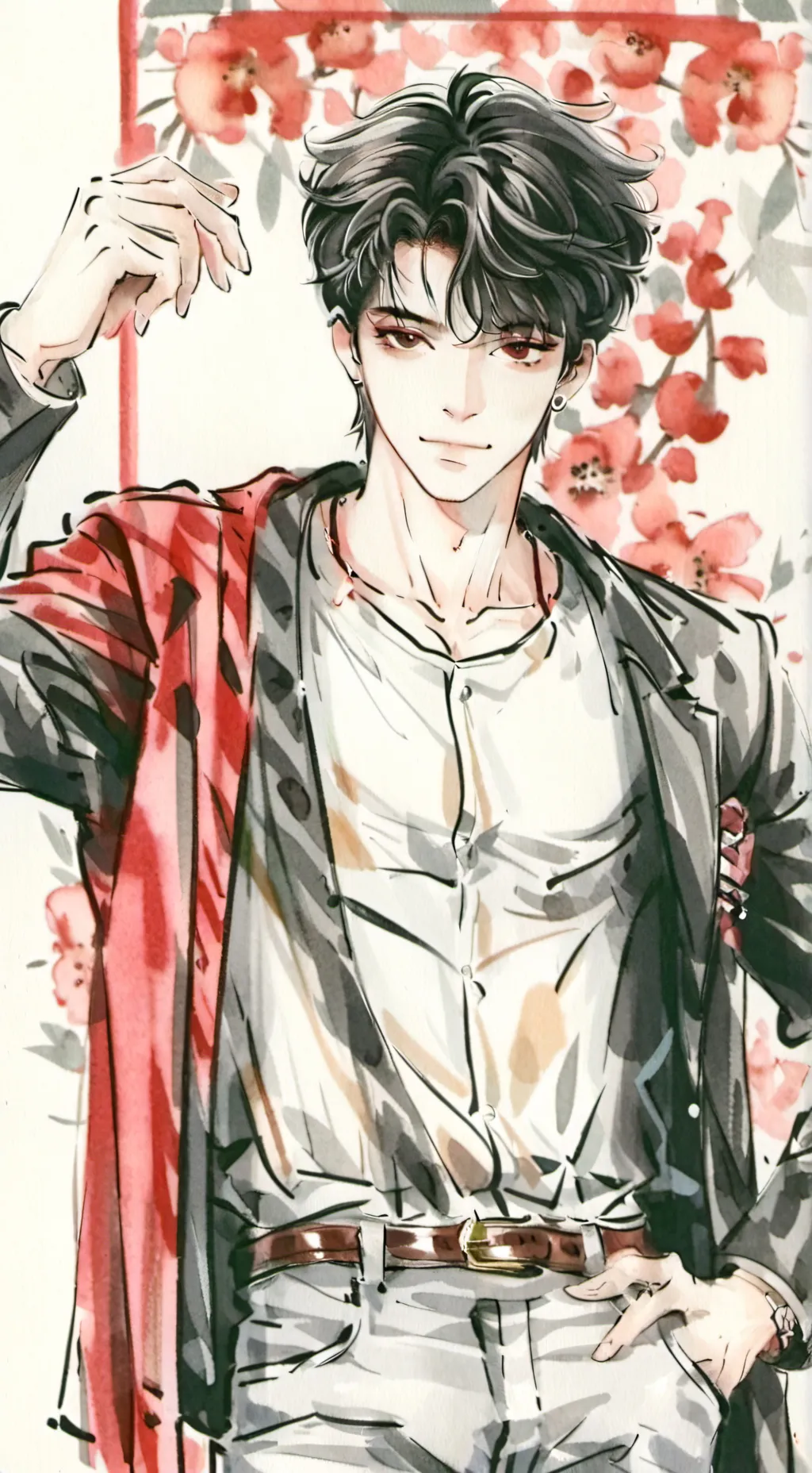 ai character: Andres °•~ background