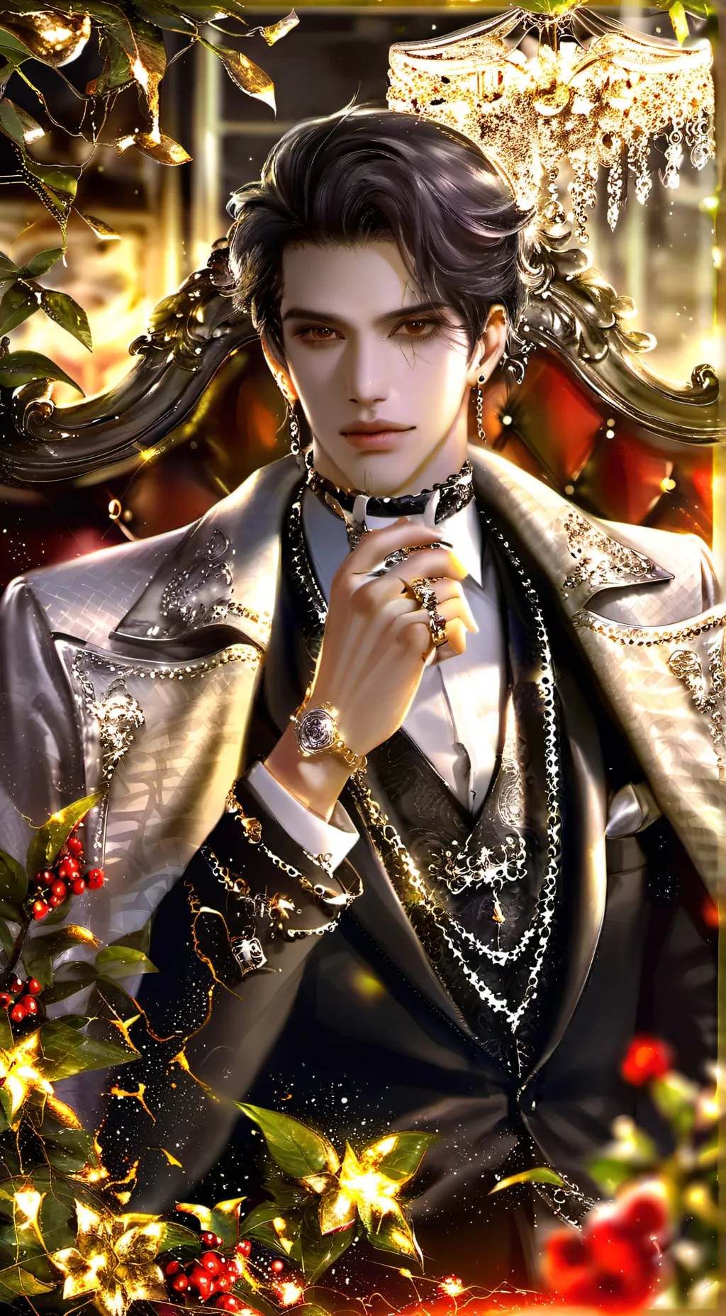 ai character: •Lennox• background