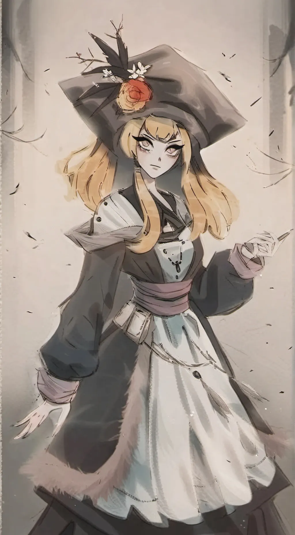 ai character: fruitcake background