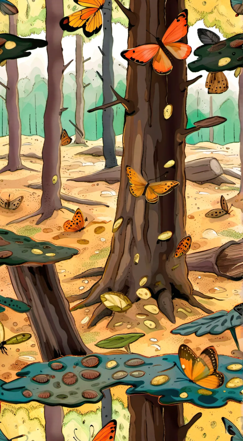 ai character: atran background