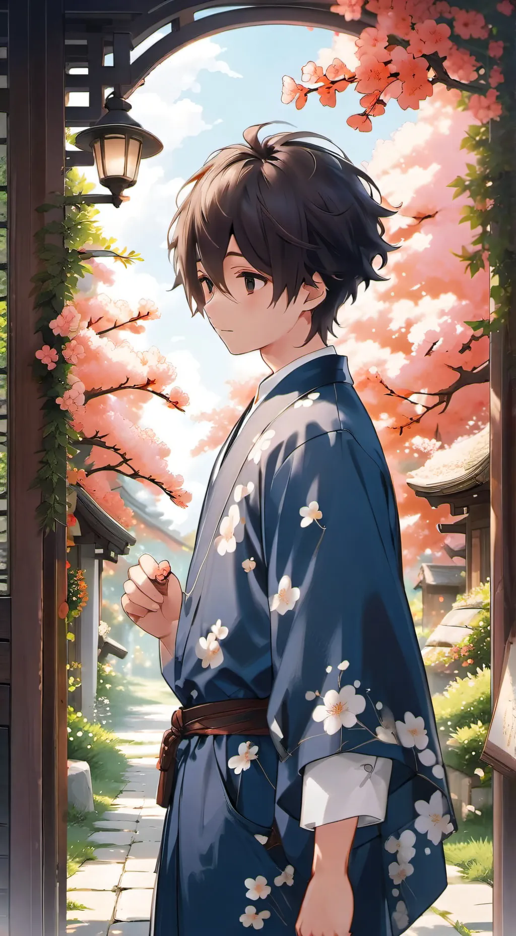 ai character: Minato background