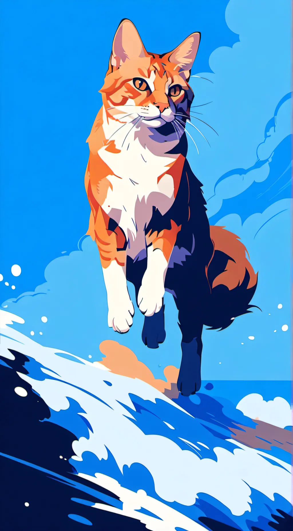 ai character: OrangeEar background