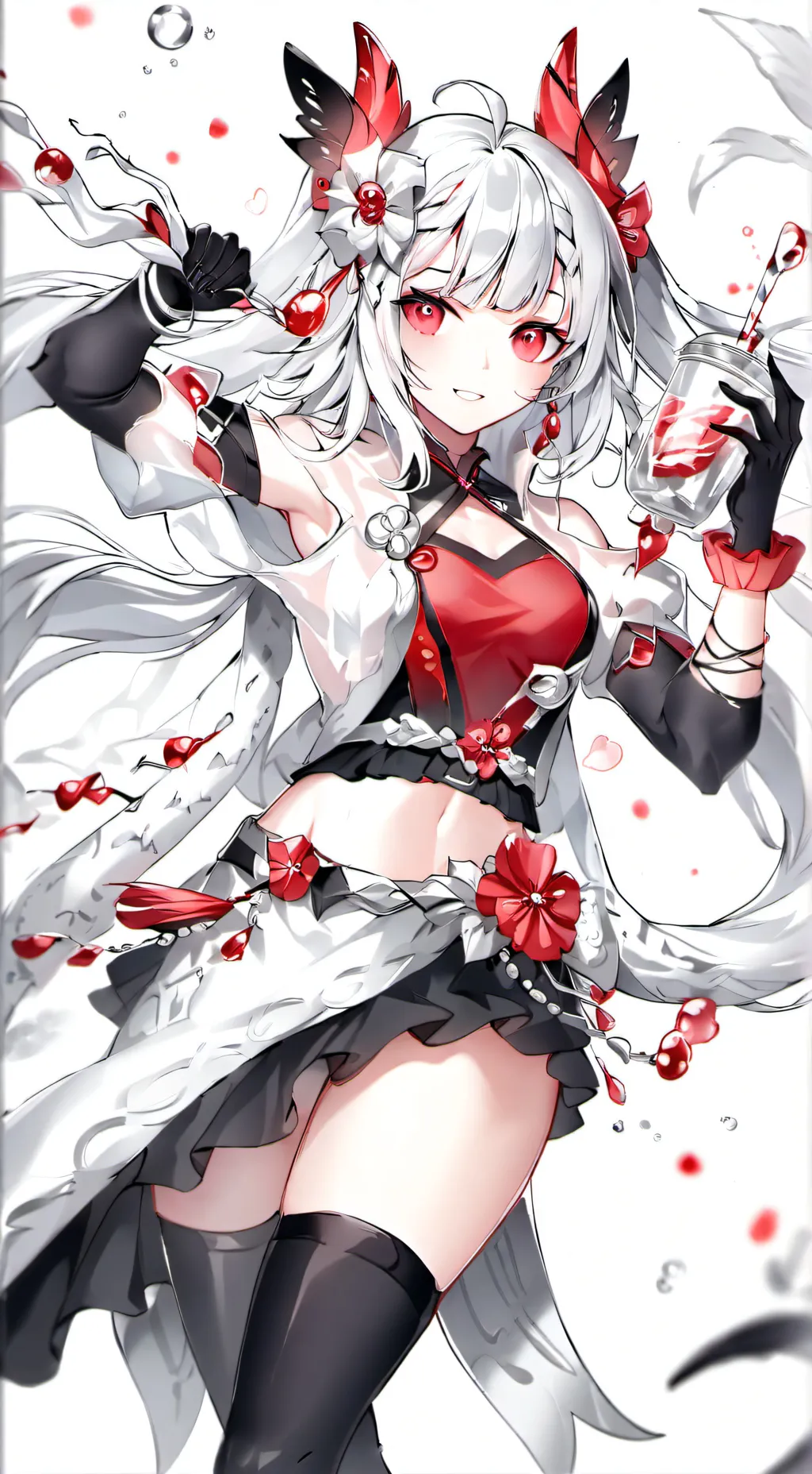 ai character: mha lives background