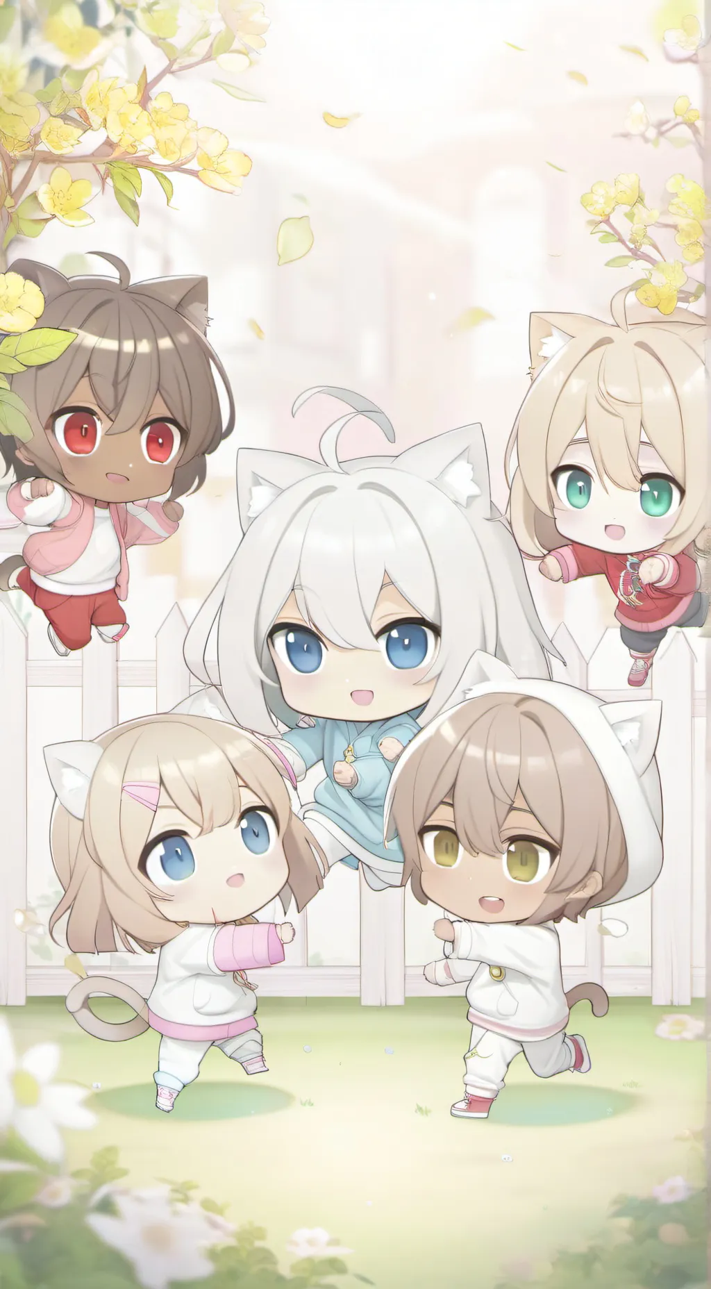 ai character: ♡MHA SLEEPOVER♡ background