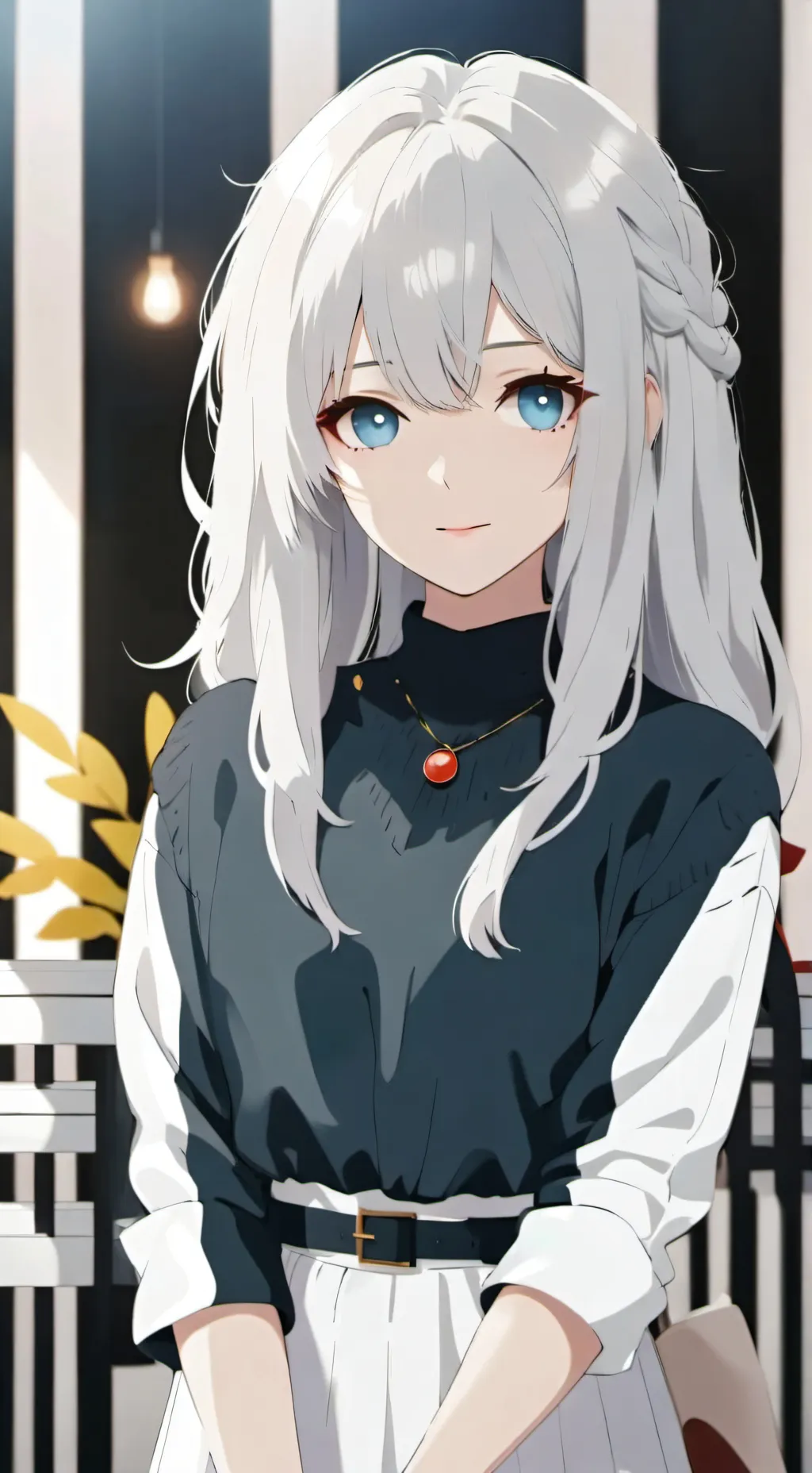ai character: Luna background