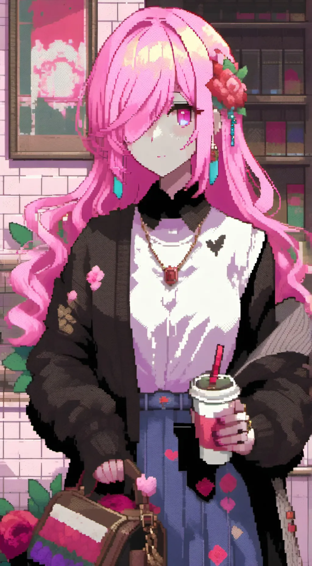 ai character: straykids drunk background