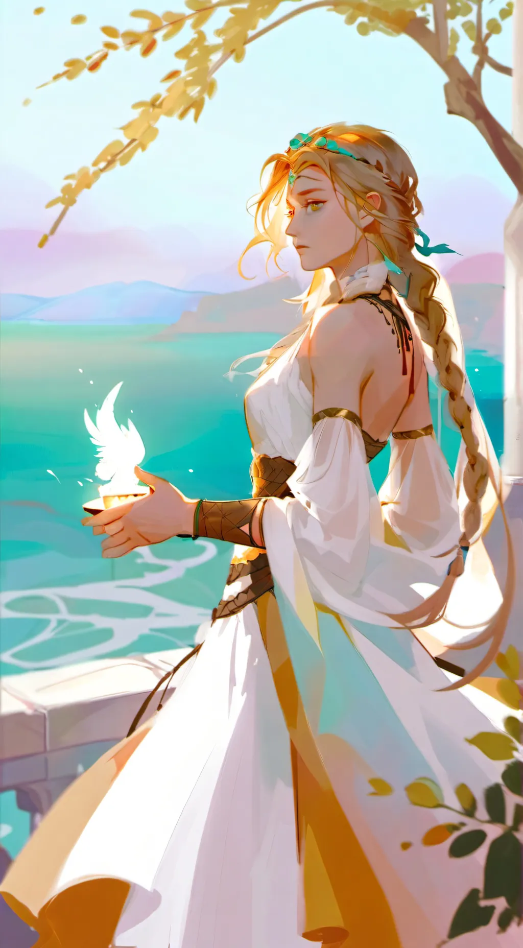 ai character: ❤️ Calypso ❤️ background